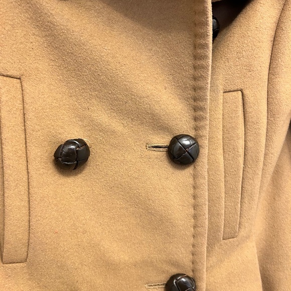 Babaton Camel Wool Peacoat | S - Picture 7 of 8